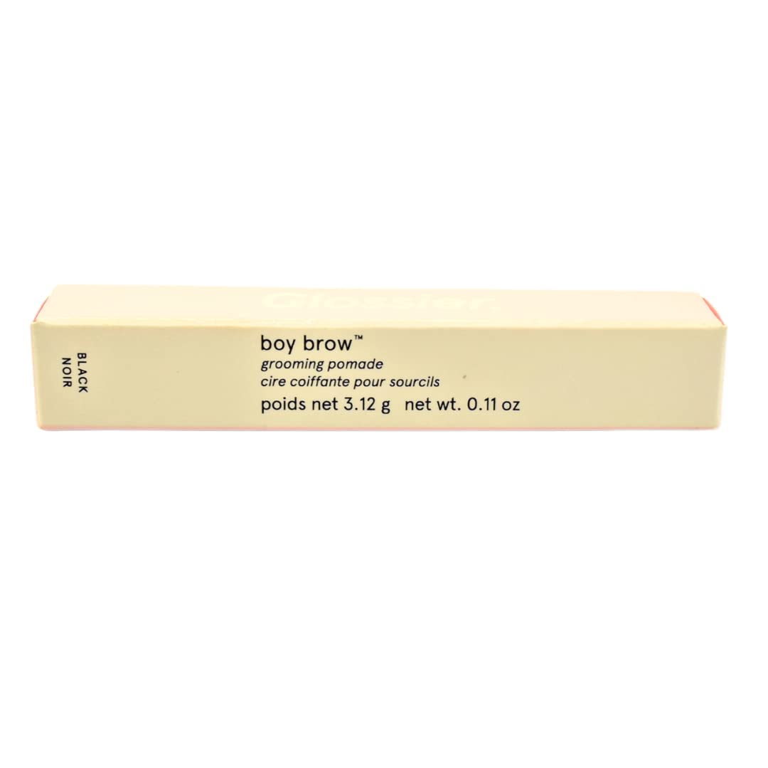 Glossier Boy Brow Volumizing Eyebrow Gel-Pomade - Black - Dark Brown-Black - TrustMedUSA