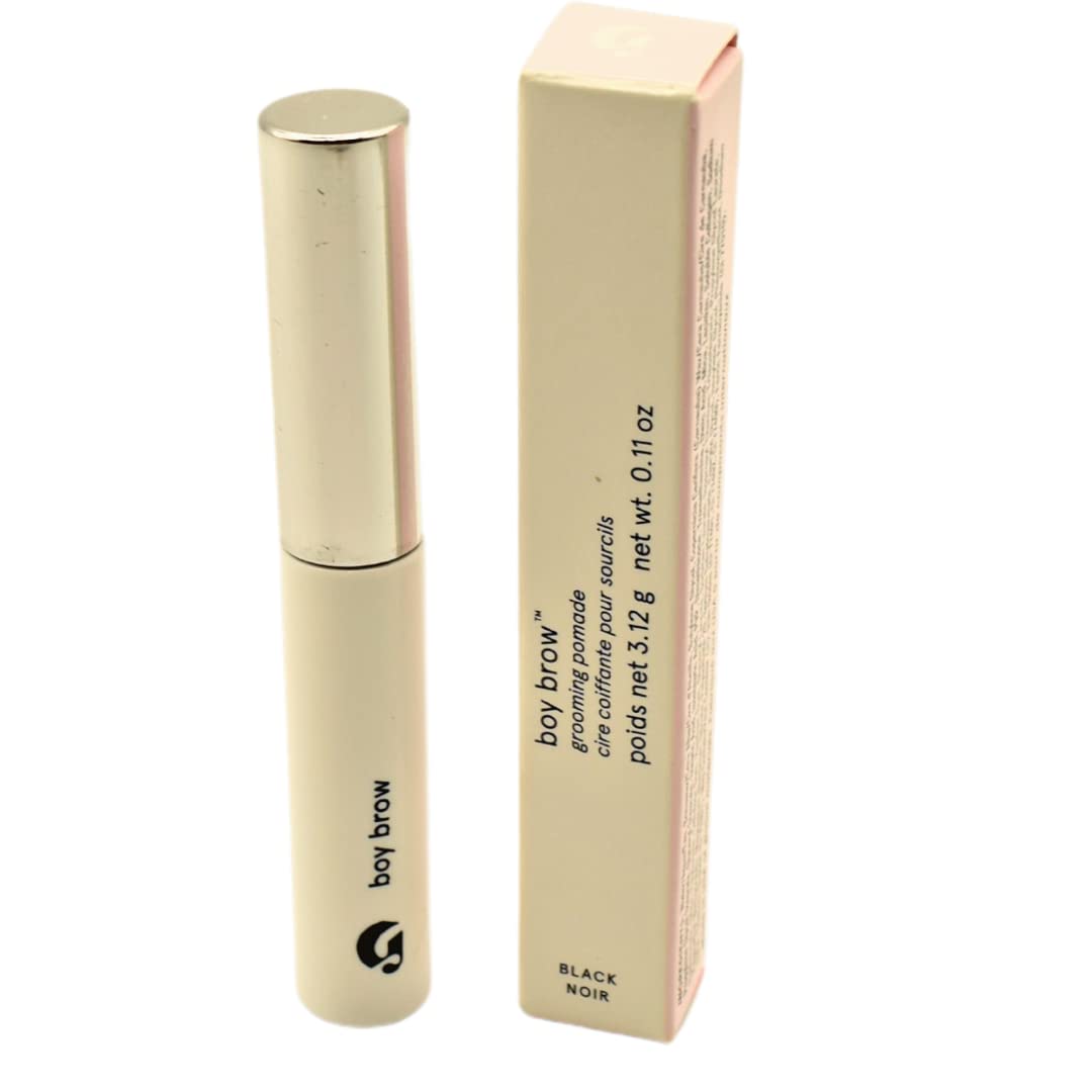 Glossier Boy Brow Volumizing Eyebrow Gel-Pomade - Black - Dark Brown-Black - TrustMedUSA
