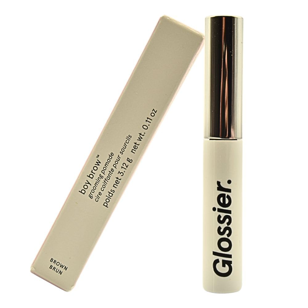 Glossier Boy Brow Volumizing Eyebrow Gel-Pomade - Brown - Medium-Dark Brown - TrustMedUSA