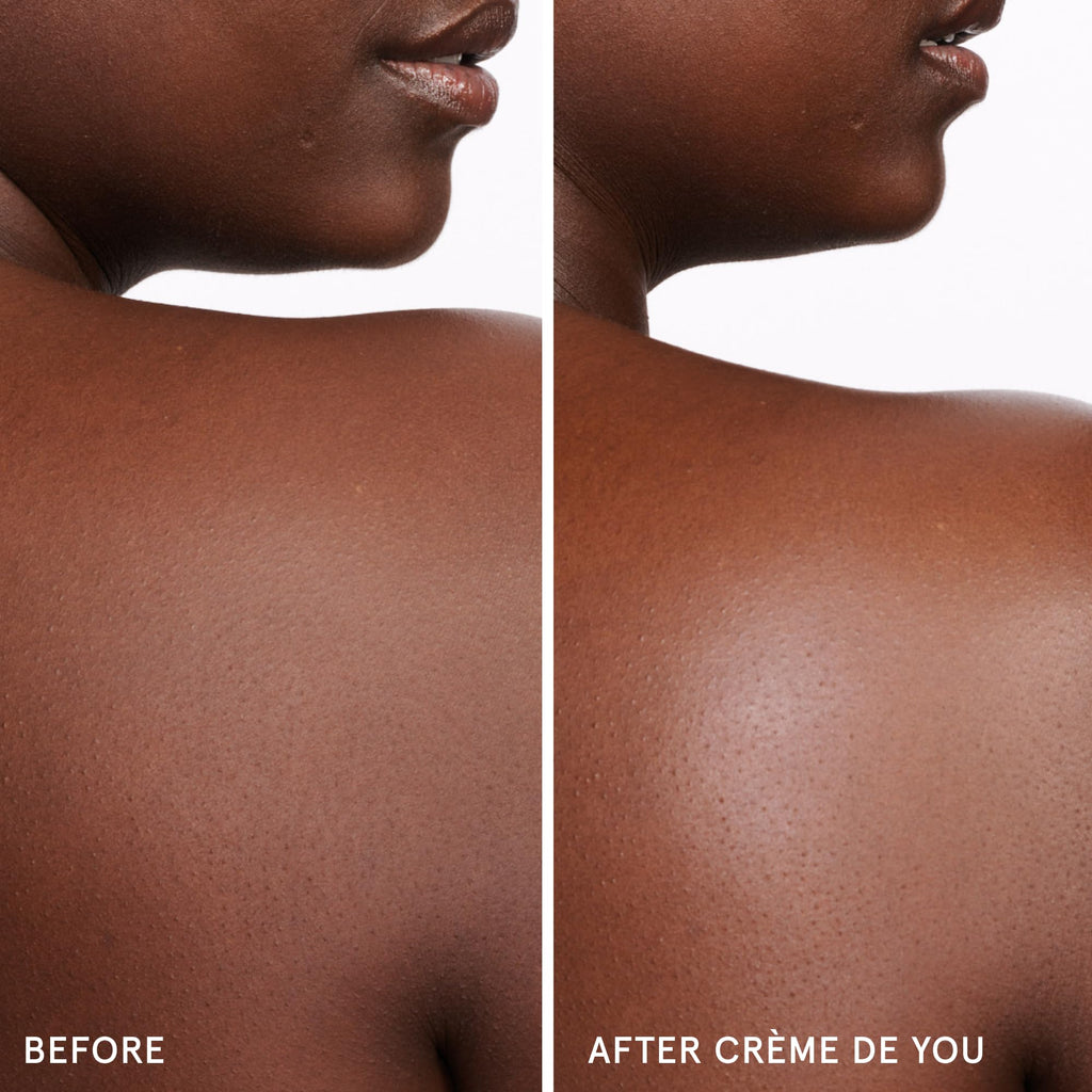 Glossier Crème de You Dry-Touch Body Butter - Signature You Fragrance Scented Body Cream for Dry Skin & 24 Hour Hydration - Shea Butter & Jojoba Oil - Warm & Spicy - Dermatologist-Tested, Vegan, 215ml - TrustMedUSA