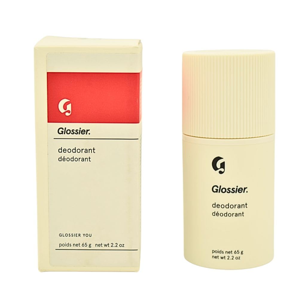 Glossier Deodorant Refillable Holiday Gift Set: Aluminum-Free Stick 2.2 oz + YOU Refill – Coconut Oil Base, Warm & Spicy - TrustMedUSA