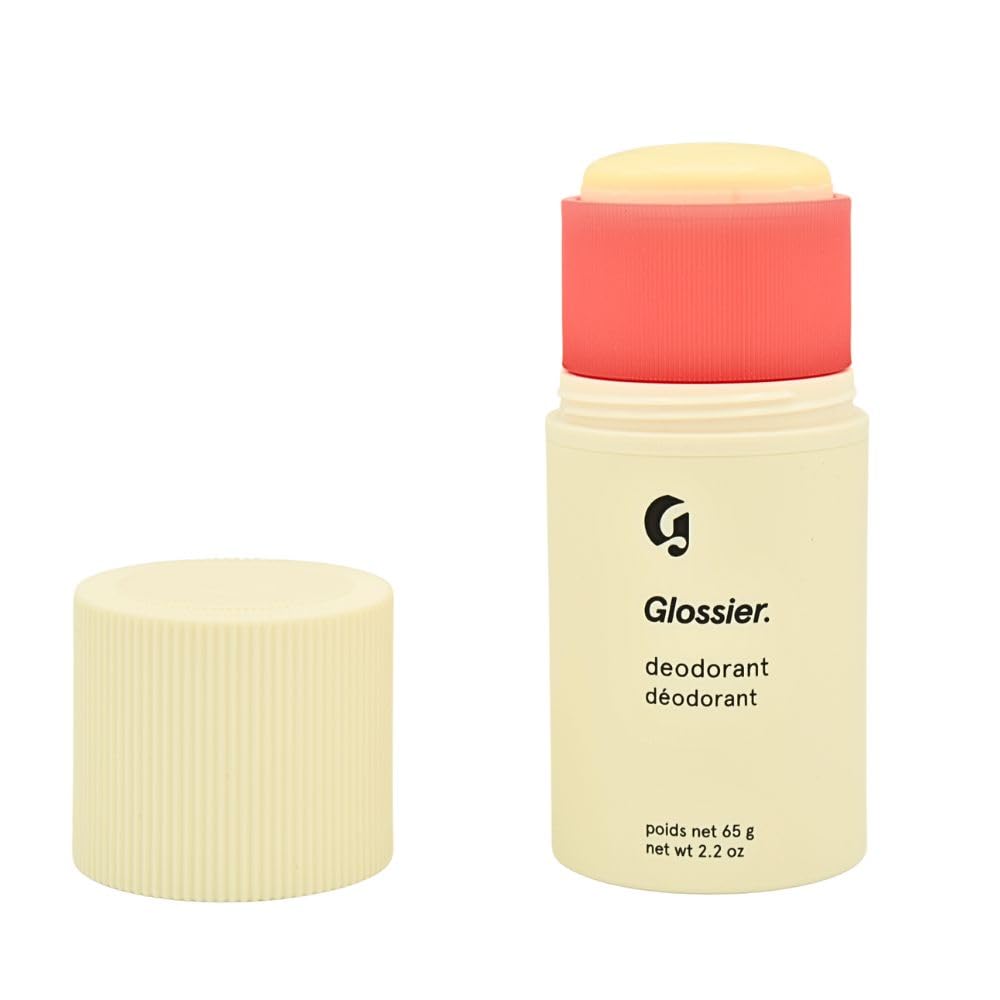 Glossier Deodorant Refillable Holiday Gift Set: Aluminum-Free Stick 2.2 oz + YOU Refill – Coconut Oil Base, Warm & Spicy - TrustMedUSA