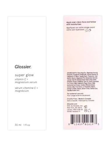 Glossier Super Glow Vitamin C face serum 1oz Full Size - TrustMedUSA