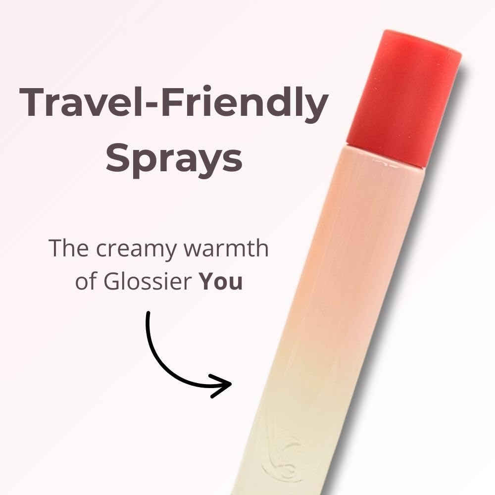 Glossier You Discovery Travel Perfume Spray Gift Set - Limited Edition Trio: Warm Clean, Serene Woody, Dreamy Gourmand Scents - You, Doux, Rêve. - TrustMedUSA
