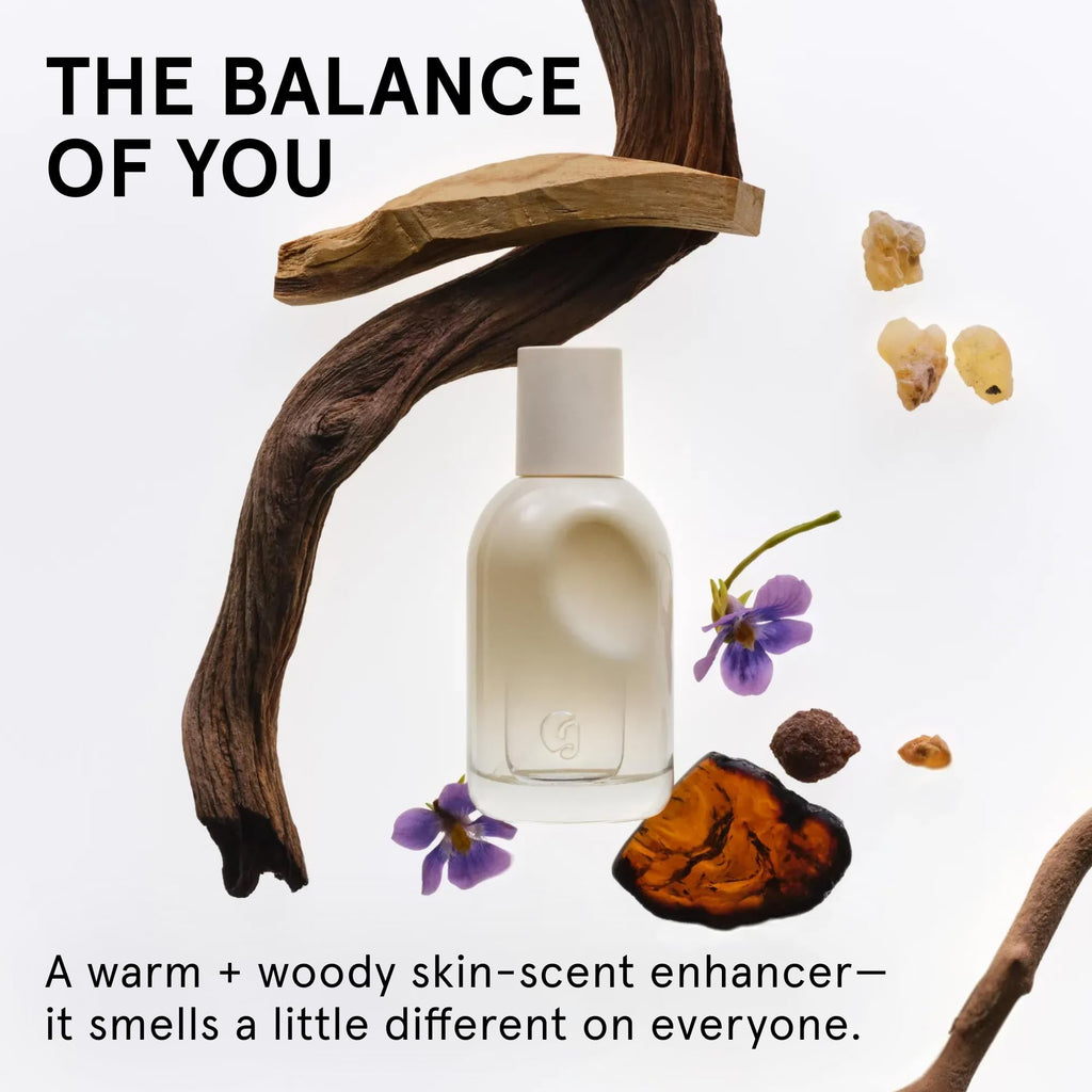 Glossier You Doux Eau de Parfum - Unisex Fragrance for Men & Women, Skin-Scent Enhancer Smells Different on Everyone - Earthy Woody Perfume with Sweet Violet, Palo Santo & Ambrox Base Notes, 100ml - TrustMedUSA
