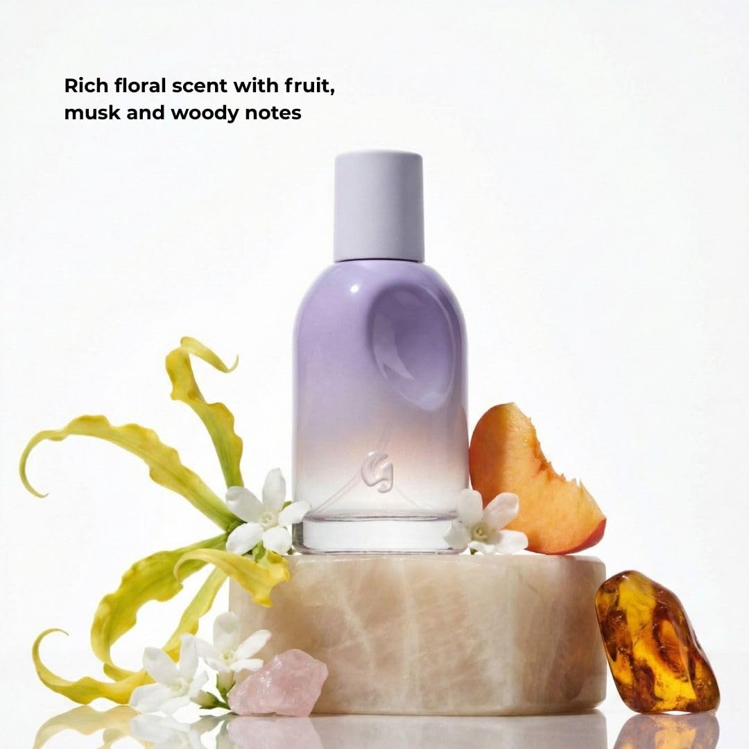 Glossier You Fleur Duo Perfume Gift Set: Fresh Floral Eau de Parfum with Ylang-Ylang, Apricot Skin & Ambrox Notes - TrustMedUSA