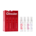 Glossier You Mini Wardrobe Fragrance Set - 4 Unisex Travel Size Eau de Parfum for Women & Men - Skin-Scent Enhancer Perfume Sampler, Smells Different on Everyone - You, Fleur, Doux, Rêve - 1.5ml Each - TrustMedUSA
