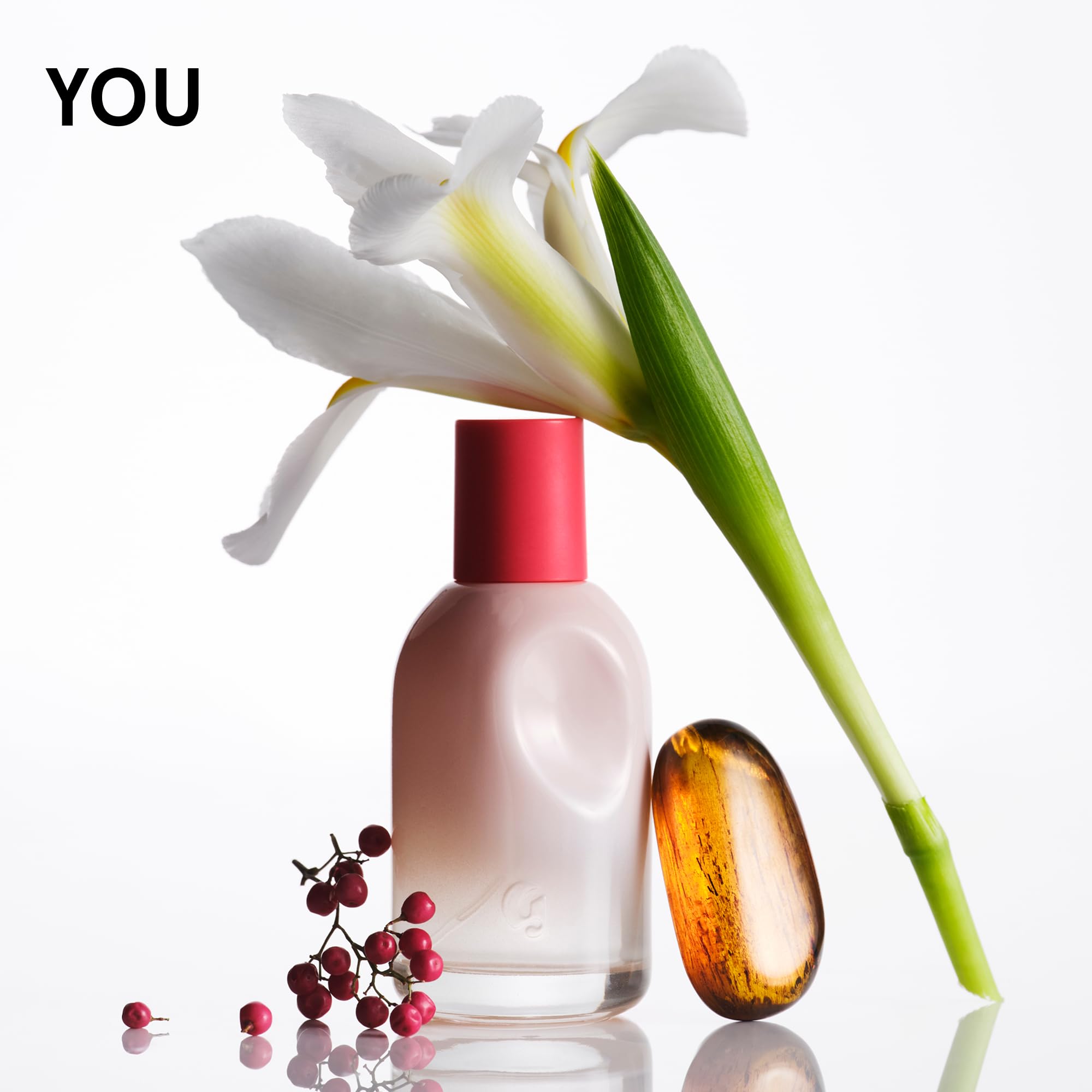 Glossier You Mini Wardrobe Fragrance Set - 4 Unisex Travel Size Eau de Parfum for Women & Men - Skin-Scent Enhancer Perfume Sampler, Smells Different on Everyone - You, Fleur, Doux, Rêve - 1.5ml Each - TrustMedUSA