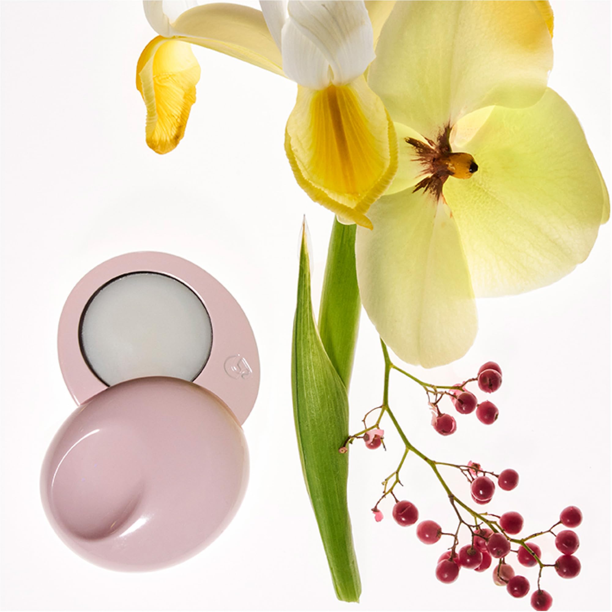 Glossier You Solid Perfume - Unisex Fragrance for Women & Men in Refillable Compact, Alcohol-Free Balm Melts Into Skin - Buildable Warm & Spicy Scent Pink Pepper, Iris, Ambrox - Travel-Friendly, 3g - TrustMedUSA