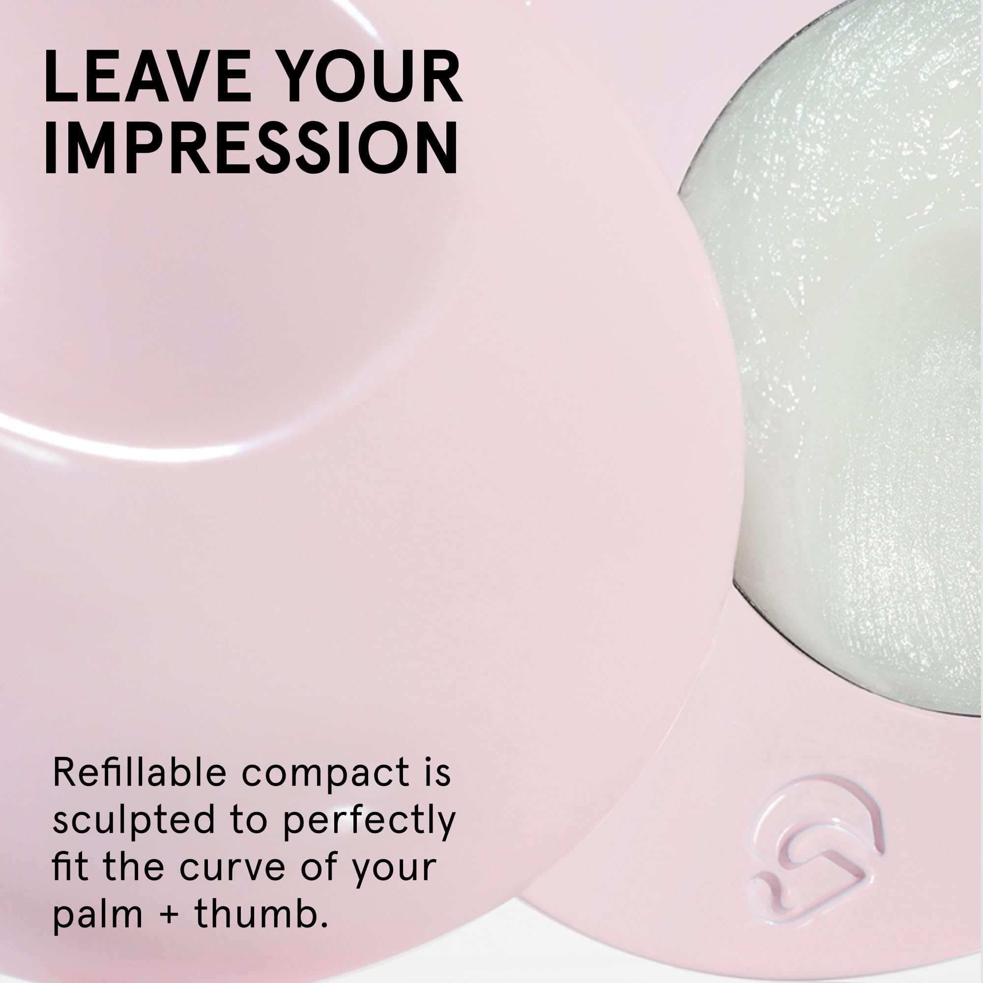Glossier You Solid Perfume - Unisex Fragrance for Women & Men in Refillable Compact, Alcohol-Free Balm Melts Into Skin - Buildable Warm & Spicy Scent Pink Pepper, Iris, Ambrox - Travel-Friendly, 3g - TrustMedUSA