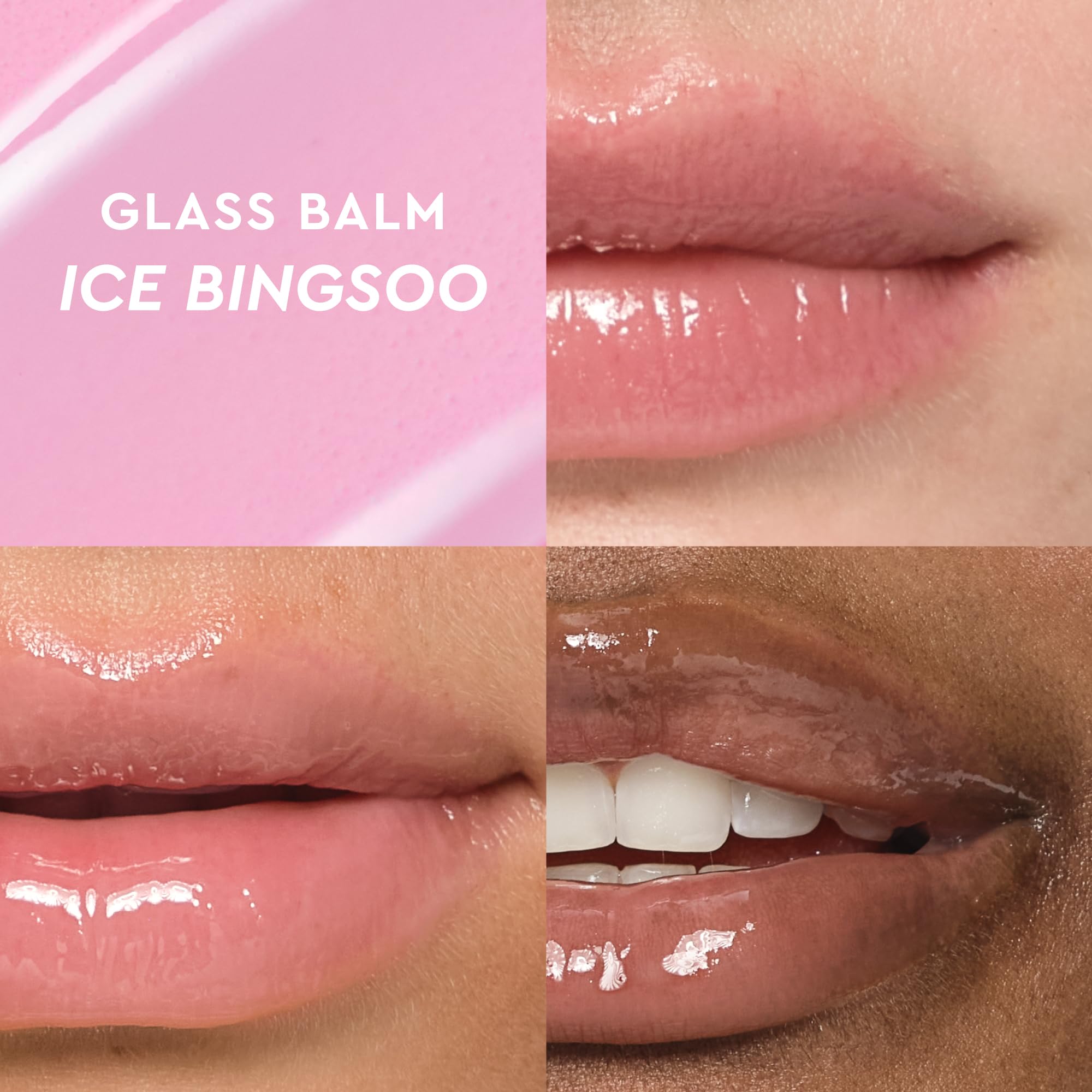 Glow Recipe Glass Balm Lip Treatment - 12Hr Hydrating Lip Balm & Moisturizer with Hyaluronic Acid to Smooth - TrustMedUSA