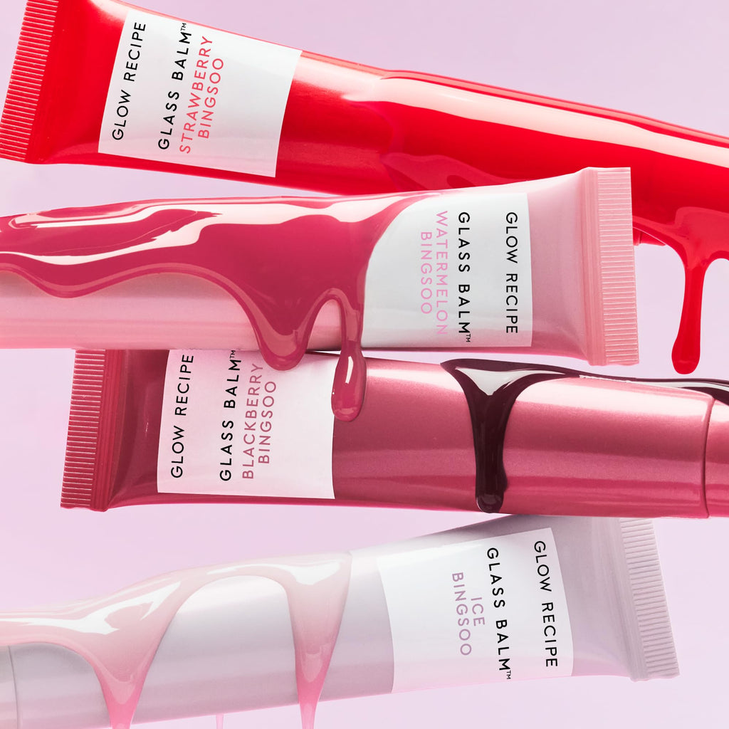 Glow Recipe Glass Balm Lip Treatment - 12Hr Hydrating Lip Balm & Moisturizer with Hyaluronic Acid to Smooth - TrustMedUSA