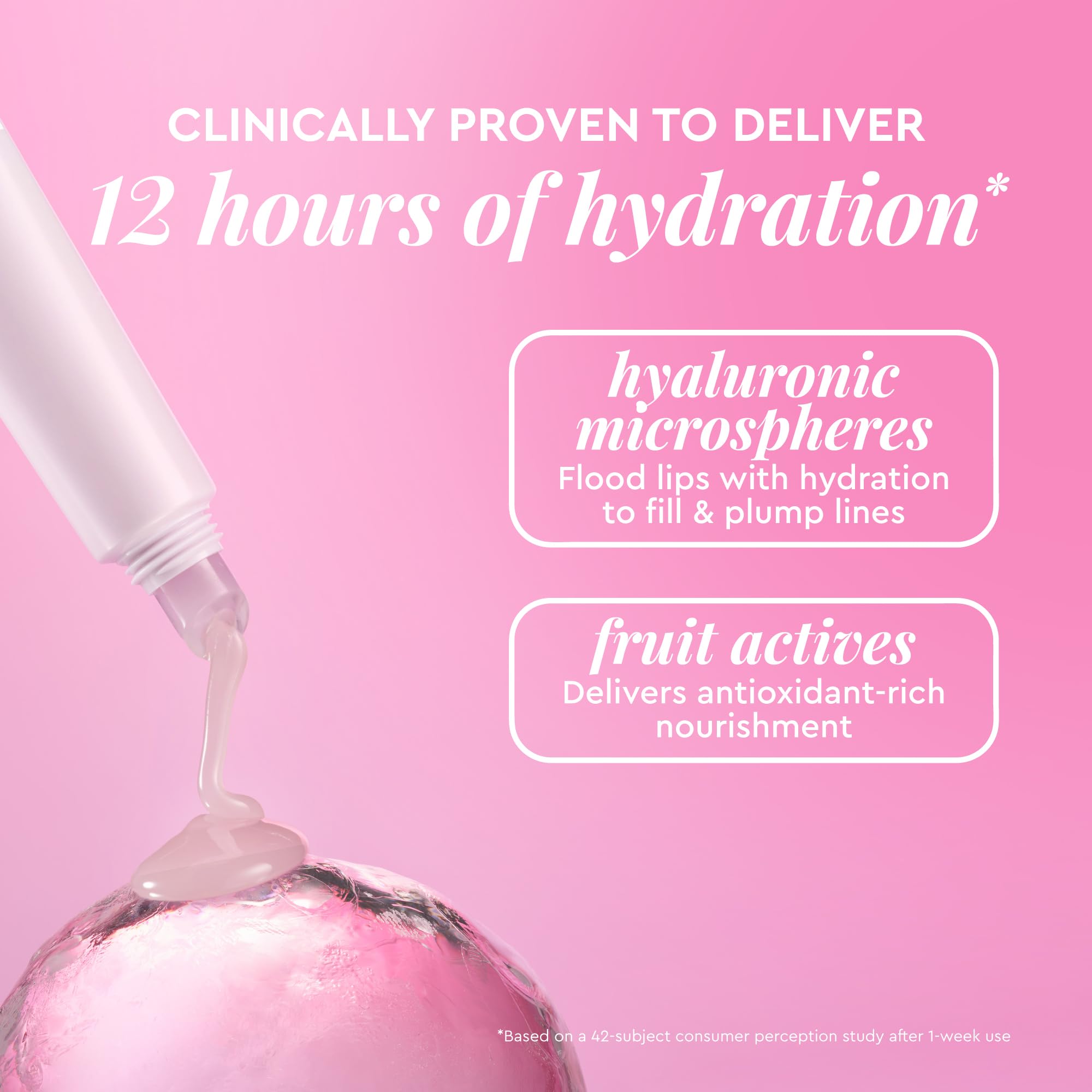 Glow Recipe Glass Balm Lip Treatment - 12Hr Hydrating Lip Balm & Moisturizer with Hyaluronic Acid to Smooth - TrustMedUSA