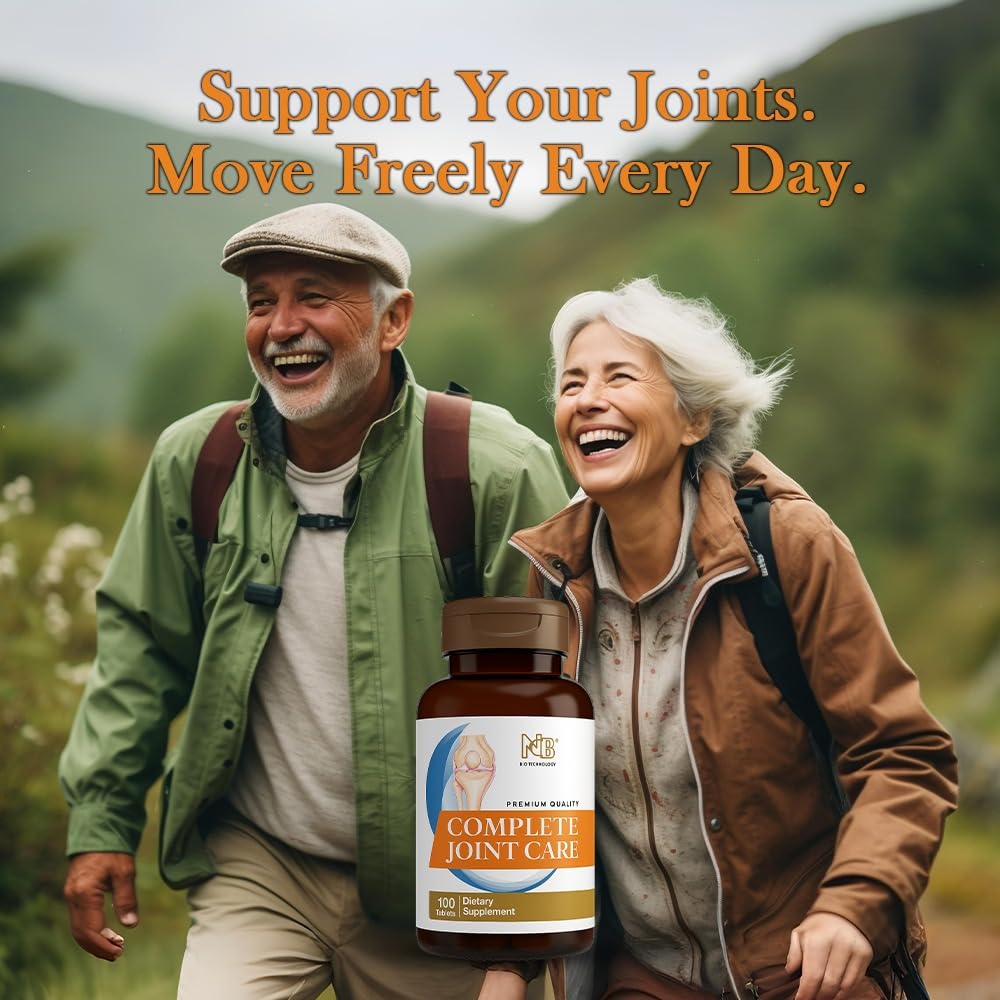 Glucosamine Chondroitin MSM Complete Joint Care Supplement | Glucosamine HCl, Chondroitin, MSM, Boswellia & Ginger | Supports Joint Mobility & Flexibility | 100 Tablets - TrustMedUSA