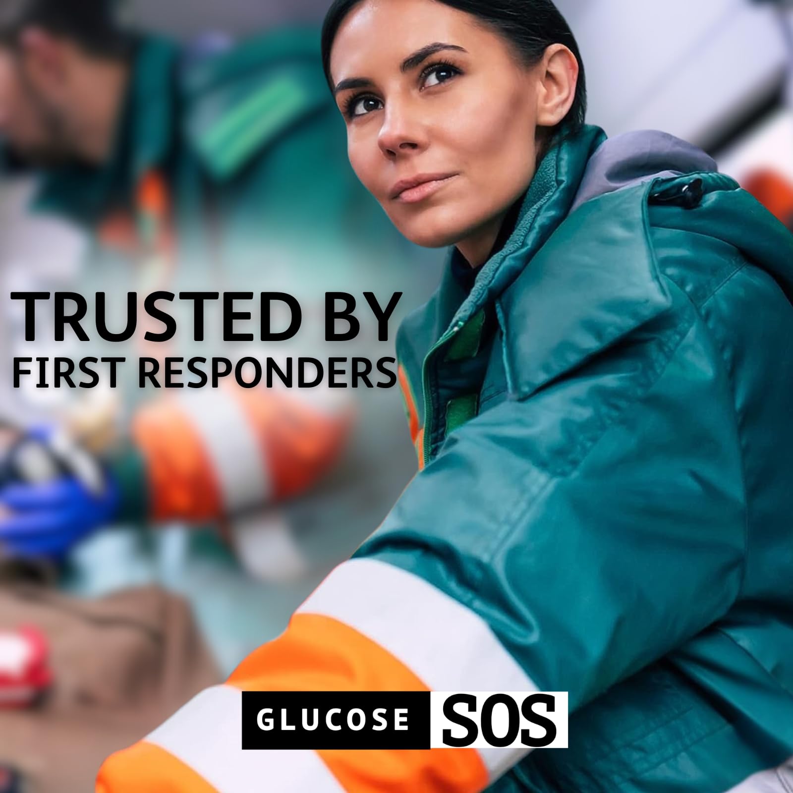 Glucose SOS Glucose Powder Packets with Natural Dextrose, Fast-Absorption That Instantly Dissolves in Your Mouth with No Water Needed, Sweet & Tangy 12 Servings - TrustMedUSA