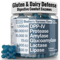 Gluten & Lactase Digestive Enzyme Gummies – Lactase Pancreatic Enzymes with DPP‑IV Lipase Gluco‑Amylase Lactase, Drops Chewables Capsules Pills Powder Supplement Alt, Pancreatic Support, for Kids - TrustMedUSA