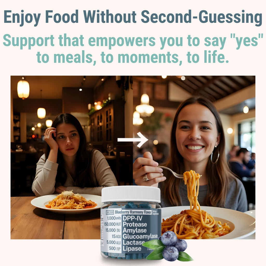 Gluten & Lactase Digestive Enzyme Gummies – Lactase Pancreatic Enzymes with DPP‑IV Lipase Gluco‑Amylase Lactase, Drops Chewables Capsules Pills Powder Supplement Alt, Pancreatic Support, for Kids - TrustMedUSA