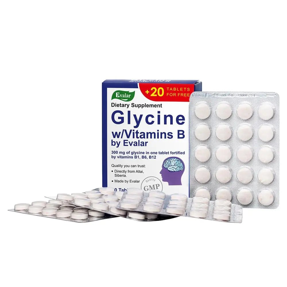 Glycine Forte Evalar 60 Tabs - TrustMedUSA