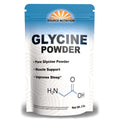 Glycine Powder (2 lbs) - Promotes Restful Sleep, Muscle Energy and Strength, Memory and Cognition Support (Resealable Bag) - TrustMedUSA