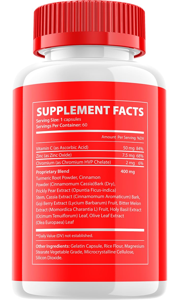 Glyco Boost Capsules – GlycoBoost Advanced Supplement, All Natural Formula to Maintain Healthy Levels, Maximum Strength Formula, Glyco Boost Pills Reviews (3 Pack - 180 Capsules) - TrustMedUSA