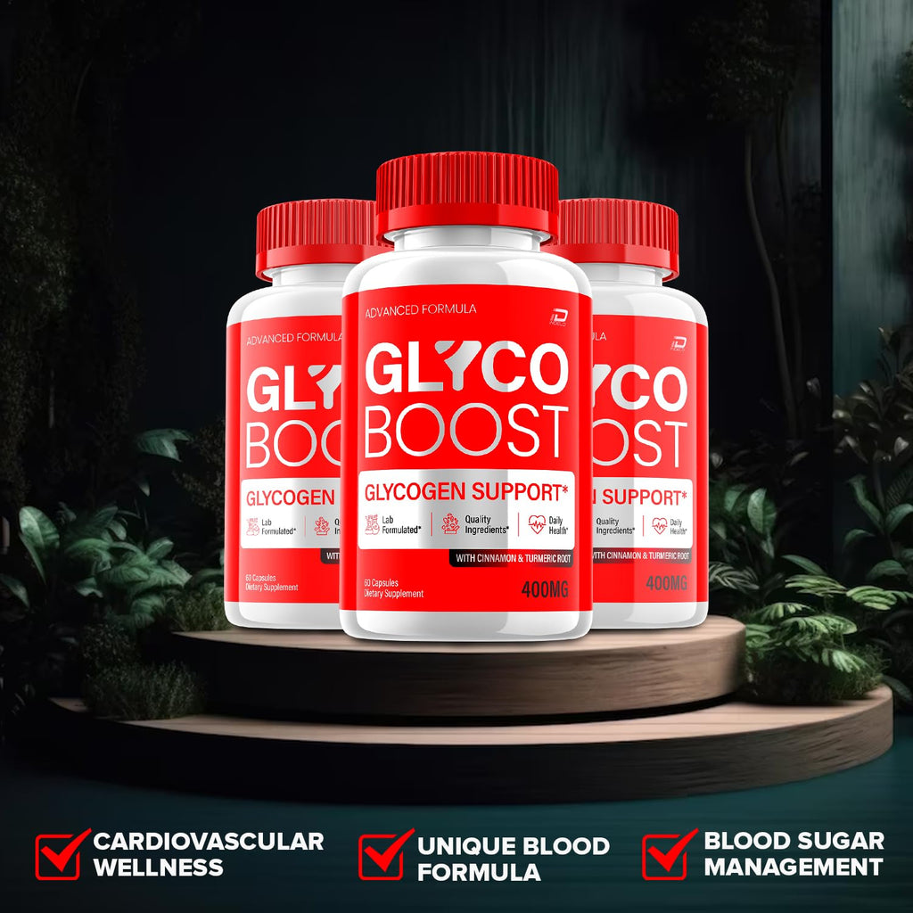 Glyco Boost Capsules – GlycoBoost Advanced Supplement, All Natural Formula to Maintain Healthy Levels, Maximum Strength Formula, Glyco Boost Pills Reviews (3 Pack - 180 Capsules) - TrustMedUSA