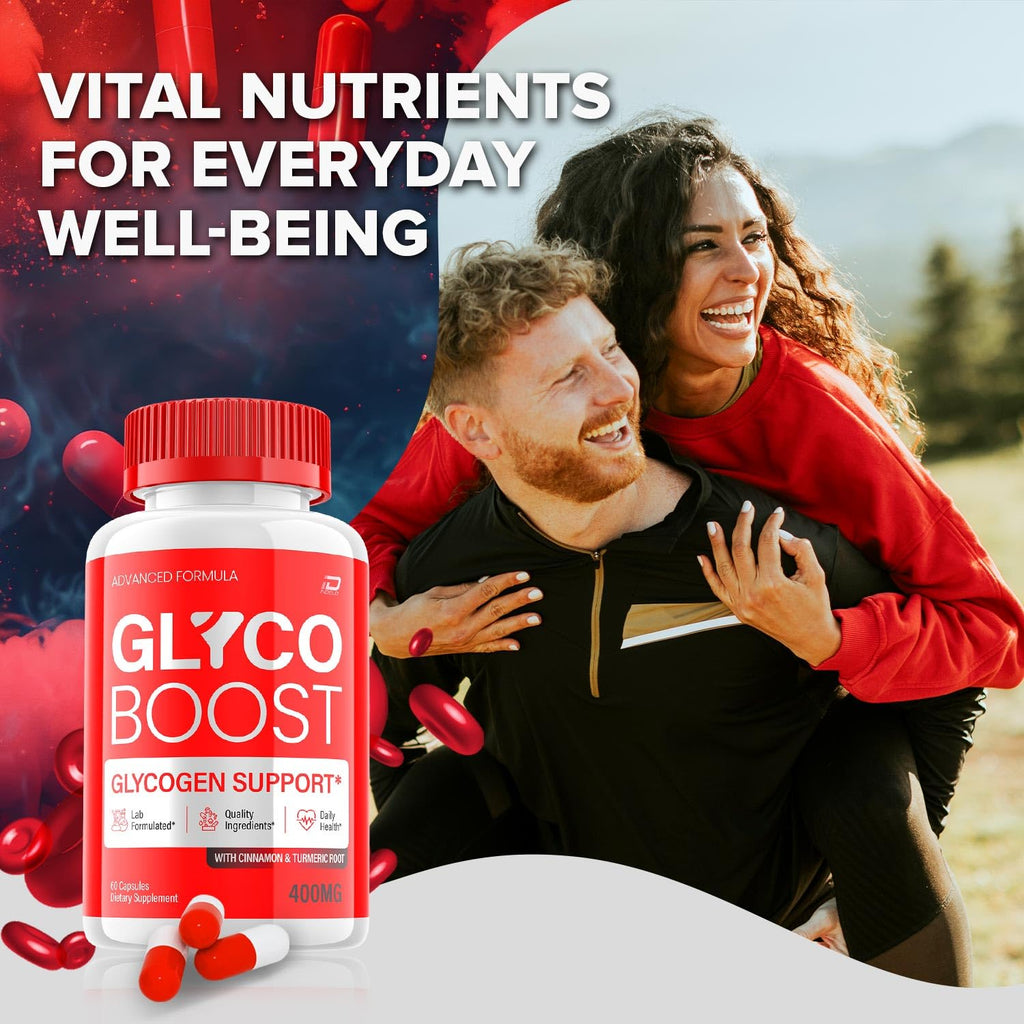 Glyco Boost Capsules – GlycoBoost Advanced Supplement, All Natural Formula to Maintain Healthy Levels, Maximum Strength Formula, Glyco Boost Pills Reviews (3 Pack - 180 Capsules) - TrustMedUSA