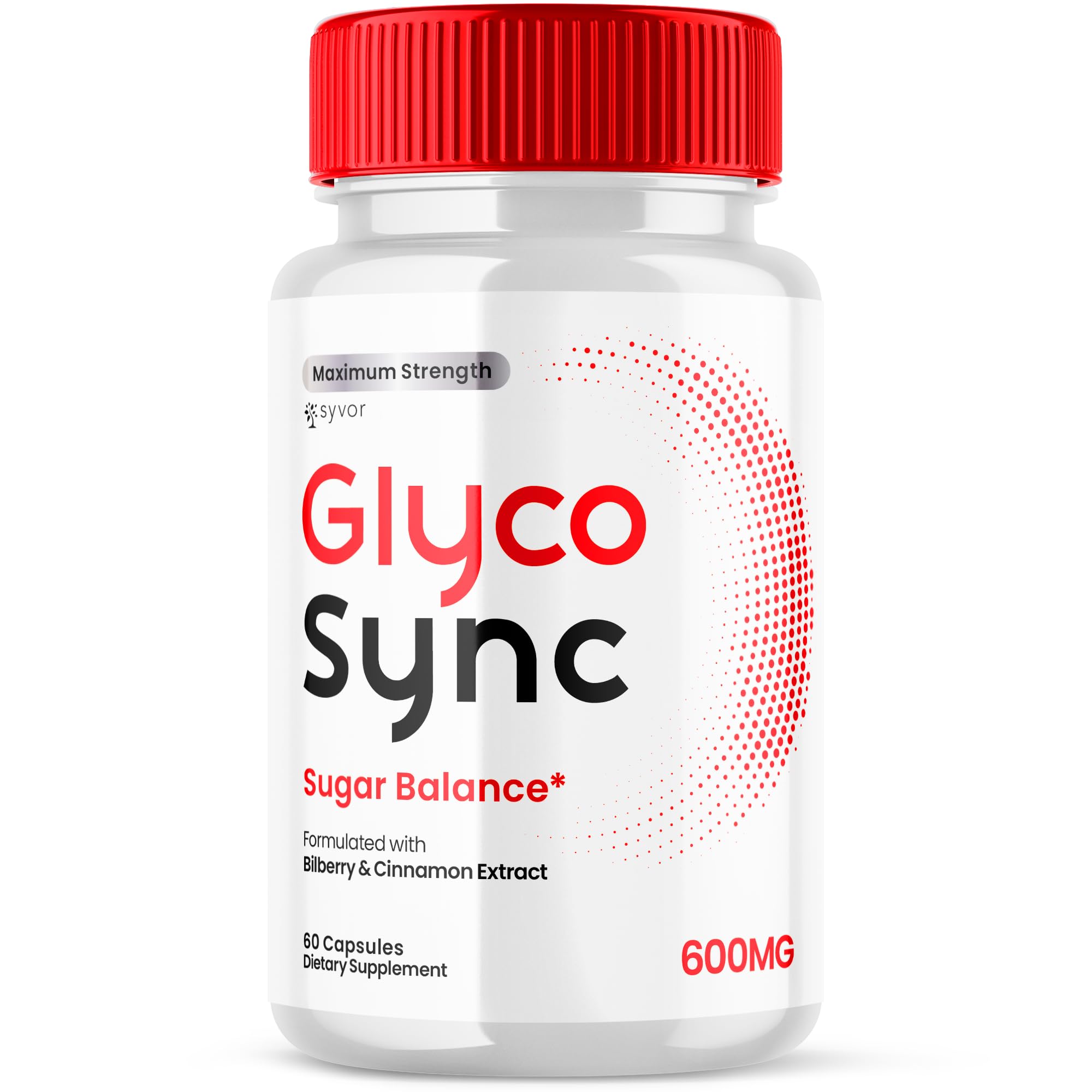 Glyco Sync Capsules, Official Glyco Sync Balance Pills with All Natural Ingredients, Advanced Formula GlycoSync Joint Support for Health and Wellness Extra Strength for Men and Women (60 Capsules) - TrustMedUSA