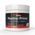 GMU SPORT Nootro-Prime Brain Boost - Focus Brain Supplement - Mushroom Supplement Powder with Alpha GPC, Nootropic Brain Supplements for Memory and Focus with Lions Mane, 30 Servings, Tropical Flavor - TrustMedUSA