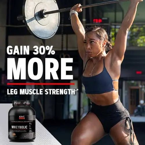 GNC AMP Wheybolic Protein Powder | Targeted Muscle Building and Workout Support - TrustMedUSA