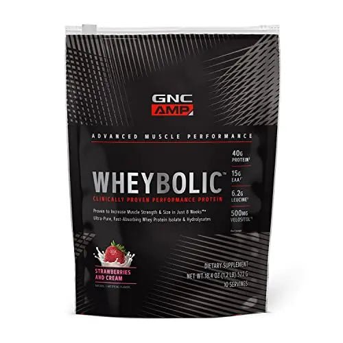GNC AMP Wheybolic Protein Powder | Targeted Muscle Building and Workout Support - TrustMedUSA