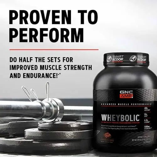 GNC AMP Wheybolic Protein Powder | Targeted Muscle Building and Workout Support - TrustMedUSA