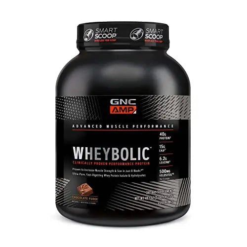 GNC AMP Wheybolic | Targeted Muscle Building and Workout Support Formula | Pure Whey - TrustMedUSA