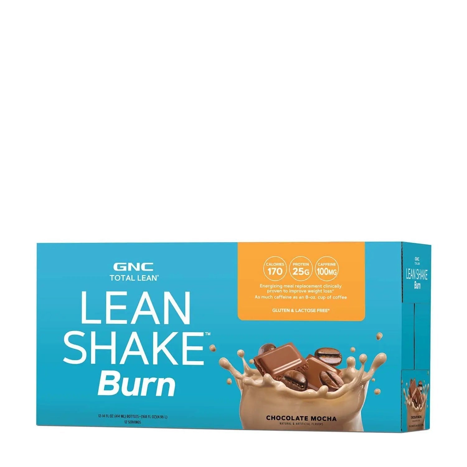 GNC Total Lean Lean Shake Burn - Chocolate Mocha - TrustMedUSA