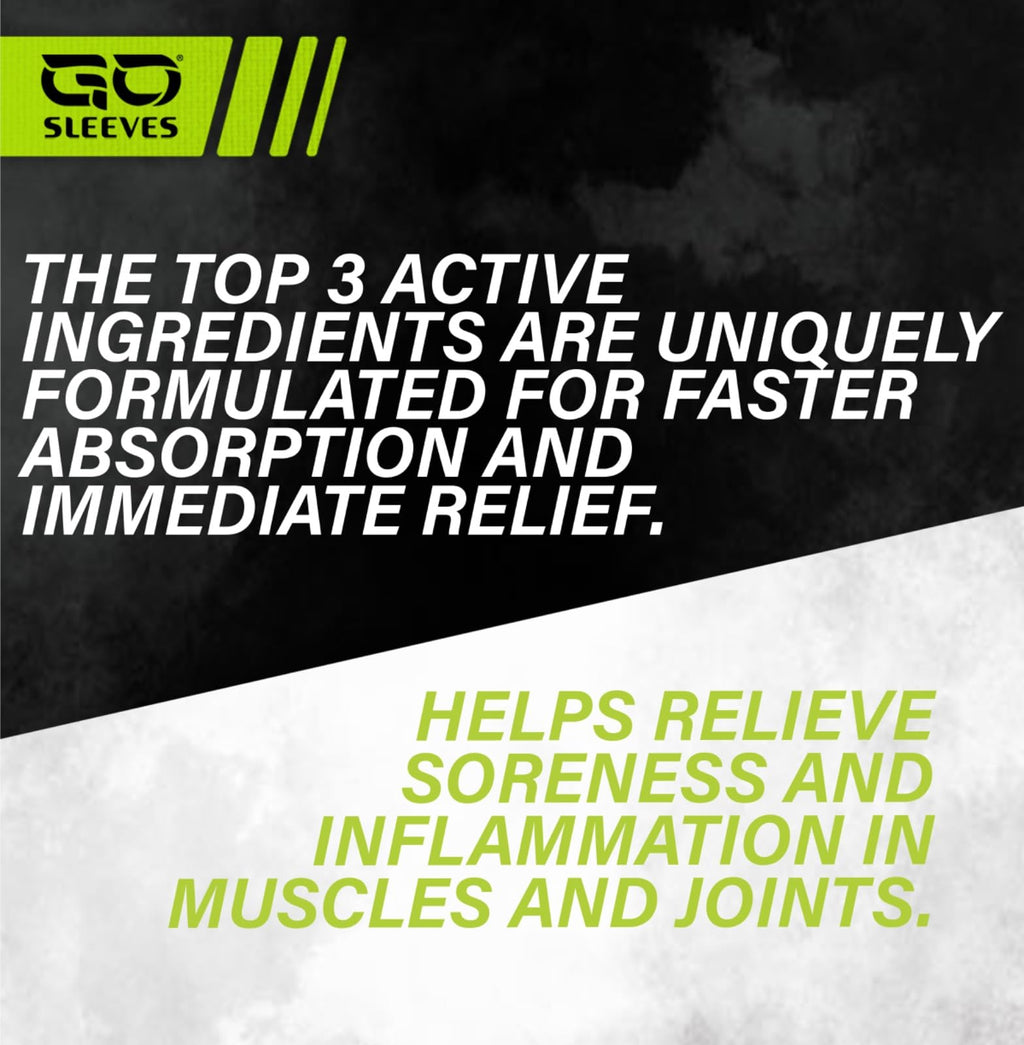 Go Sleeves Sports Recovery Cream - Concentrated Muscle and Joint Recovery Lotion – Magnesium Chloride Cream with Arnica for Muscle Pain and Stiffness from Running, Exercise, Backache – 2 Ounces - TrustMedUSA