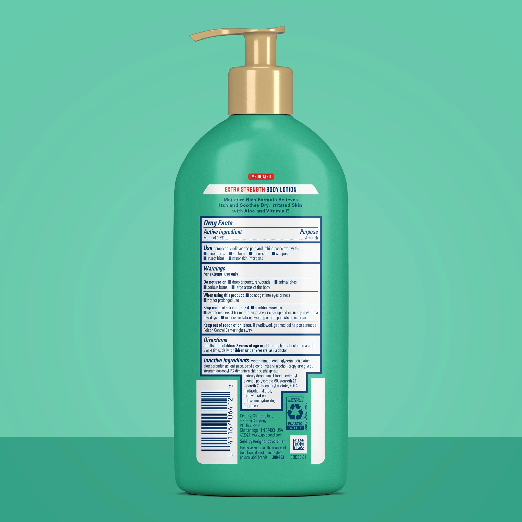 Gold Bond Medicated Extra Strength Body Lotion, Moisturizes, Relieves & Soothes, 14 oz Lotion - Maple Wellness Supplements