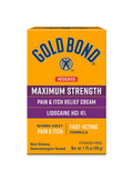 Gold Bond Medicated Maximum Strength Pain & Itch Relief Cream, Intense Itch Relief, 1.75 oz., with Lidocaine - TrustMedUSA