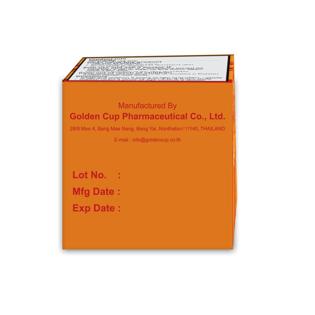 Golden Cup Balm Yellow Herbal Thai Ointment 50g - TrustMedUSA