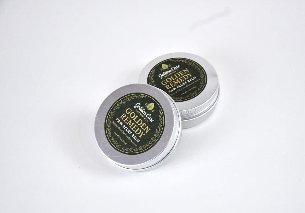 Golden Remedy Pain Balm - Topical Analgesic with Menthol & Camphor - Fast Acting Cooling Formula - TrustMedUSA