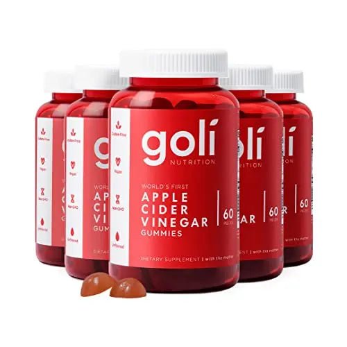 Goli Nutritional Supplement, Apple Cider Vinegar Gummy Vitamins - 300 Count - Vitamins B - TrustMedUSA