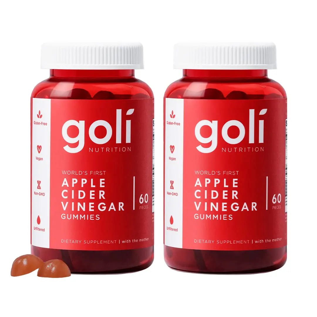 Goli Nutritional Supplement, Apple Cider Vinegar Gummy Vitamins Nutrition, 2 Pack - TrustMedUSA