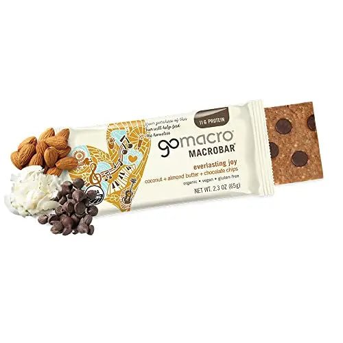 GoMacro MacroBar Organic Vegan Protein Bars - Coconut + Almond Butter + Chocolate - TrustMedUSA
