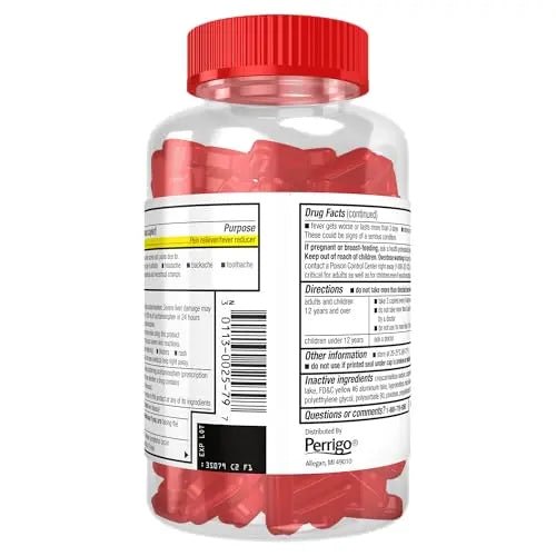 Good Sense Rapid Release Pain Relief, Acetaminophen Caplets 500 mg, Extra Strength Pain Reliever and Fever Reducer - TrustMedUSA