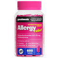 GoodMeds Allergy Medicine Antihistamine, Diphenhydramine HCl 25 mg | Children and Adults | Relieve Itchy Eyes, Runny Nose, Sneezing (25 mg, 600 Tablets) - Maple Wellness Supplements