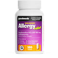 GoodMeds Compare to Allegra | Fexofenadine HCl 180mg | 24-Hour Allergy Relief, Non-Drowsy Antihistamine Generic Medicine for Allergies, Hay Fever, Itchy Eyes | for Kids & Adults (120 Count) - Maple Wellness Supplements
