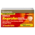 GoodSense Children's Ibuprofen Chewable Tablets, 100 mg, 24 Count, Pain Reliever and Fever Reducer (NSAID), Temporarily Reduces Fever and Relieves Minor Aches and Pain - TrustMedUSA
