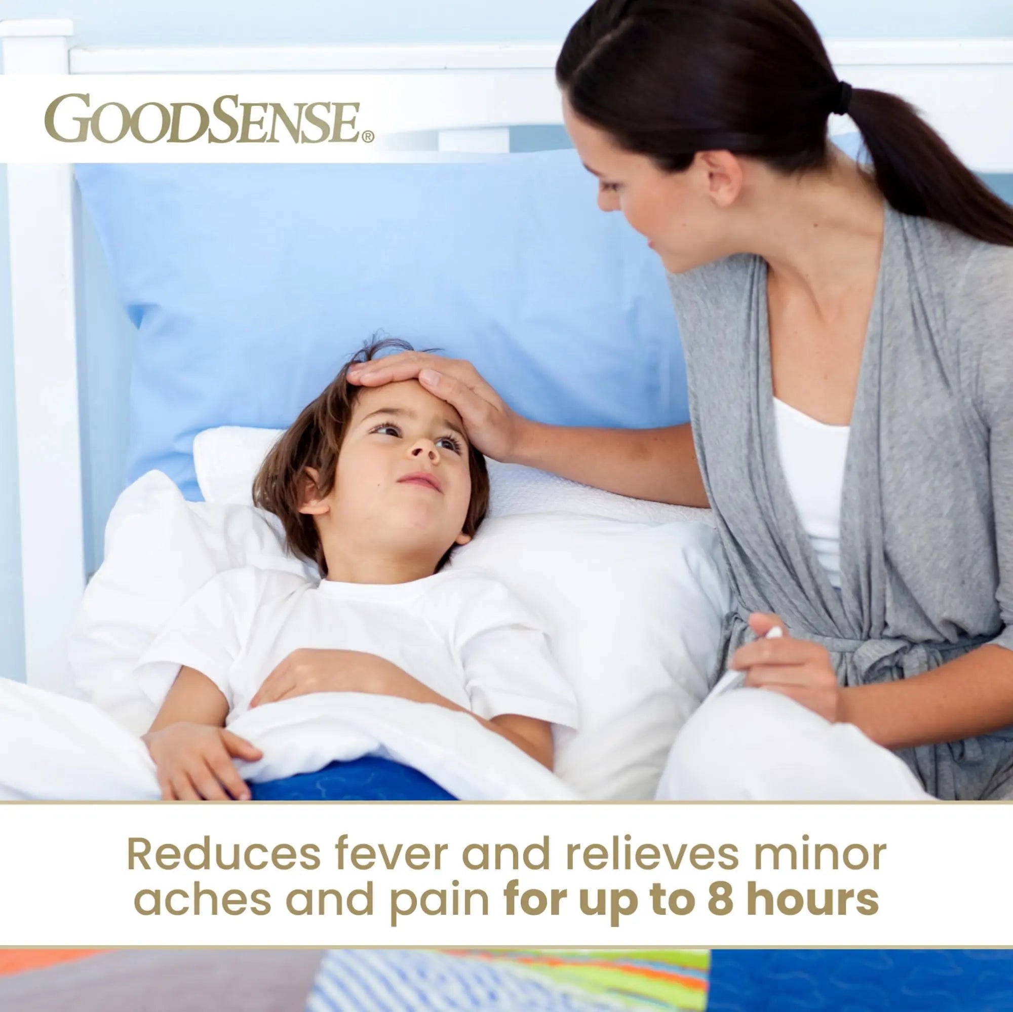 GoodSense Children's Ibuprofen Chewable Tablets, 100 mg, 24 Count, Pain Reliever and Fever Reducer (NSAID), Temporarily Reduces Fever and Relieves Minor Aches and Pain - TrustMedUSA