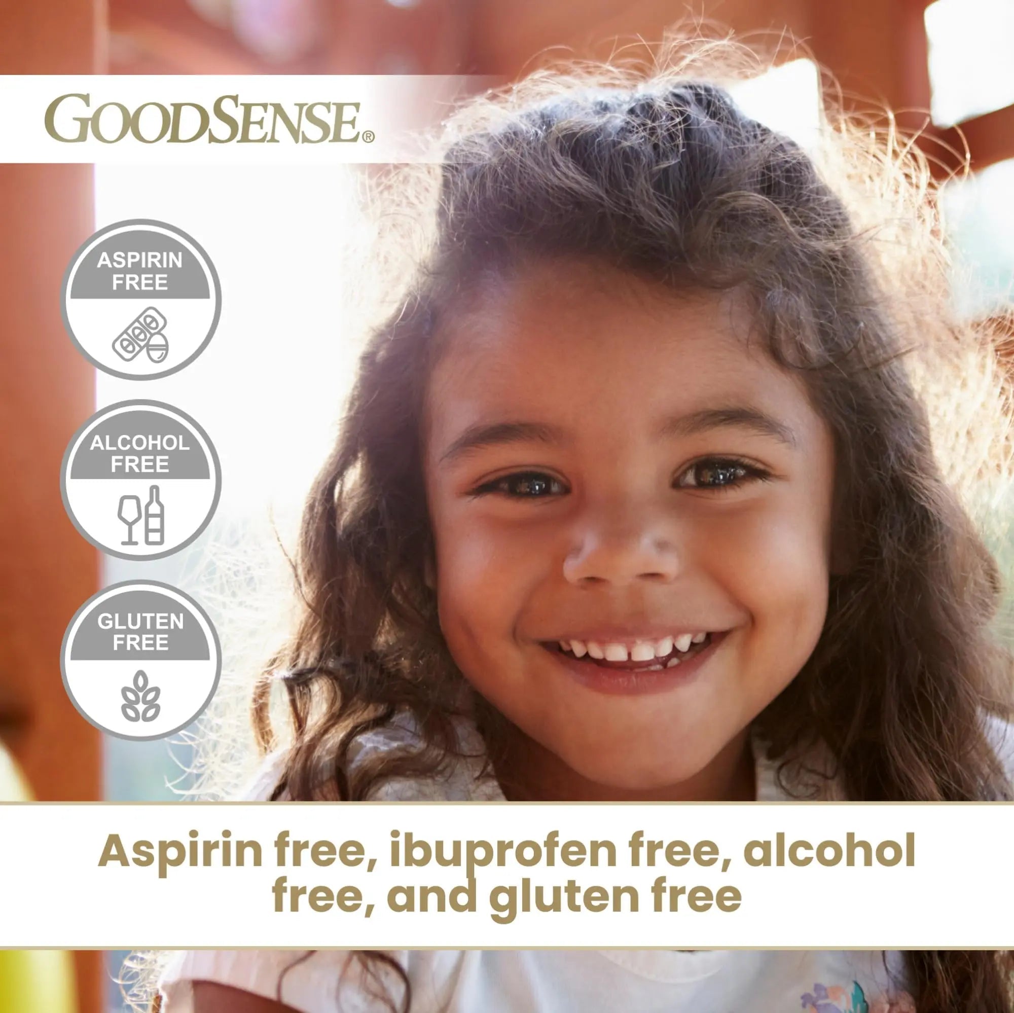 GoodSense Children's Pain and Fever Oral Suspension Liquid, Acetaminophen 160 mg per 5 mL, Bubble Gum Flavor - TrustMedUSA