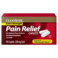 GoodSense Extra Strength Pain Relief - Acetaminophen Caplets 500 mg - Headache, Muscle Ache, Arthritis Relief, 100 Count - TrustMedUSA