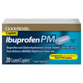GoodSense Ibuprofen PM, Ibuprofen 200 mg and Diphenhydramine Citrate 38 mg Tablets, Pain Reliever and Nighttime Sleep-Aid - TrustMedUSA