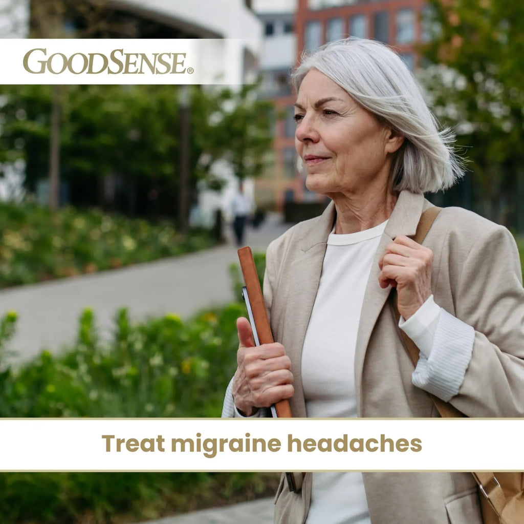 GoodSense Migraine Relief Geltabs, Acetaminophen, Aspirin (NSAID) and Caffeine, 80 Count - TrustMedUSA